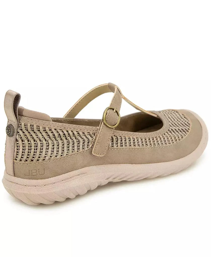 JBU Women's Summer Mary Jane Flat Shoe 3