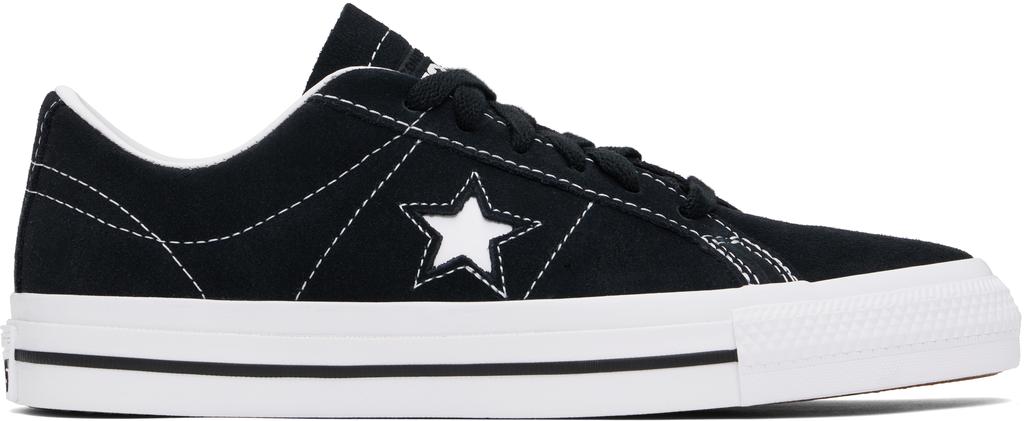 Converse Black One Star Pro Low Top Sneakers