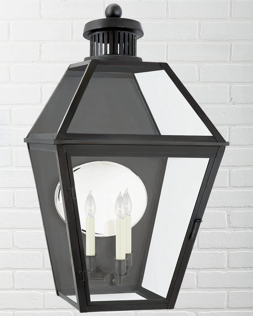 Chapman & Myers Stratford Large 3/4 Wall Lantern By Chapman & Myers 1
