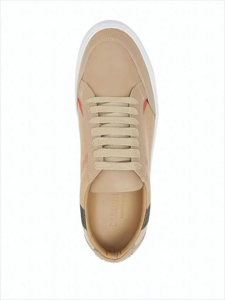 Burberry Low-Top Sneakers with Beige Base 4