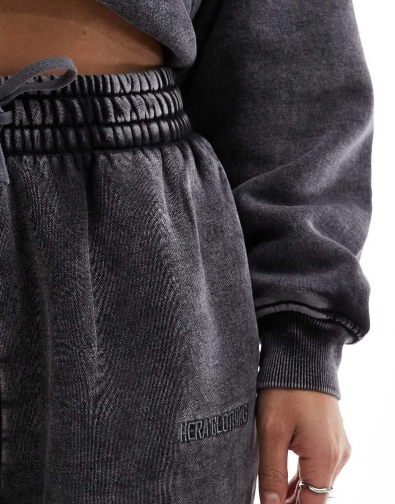 HERA Hera Womens washed sweatpant in black 3