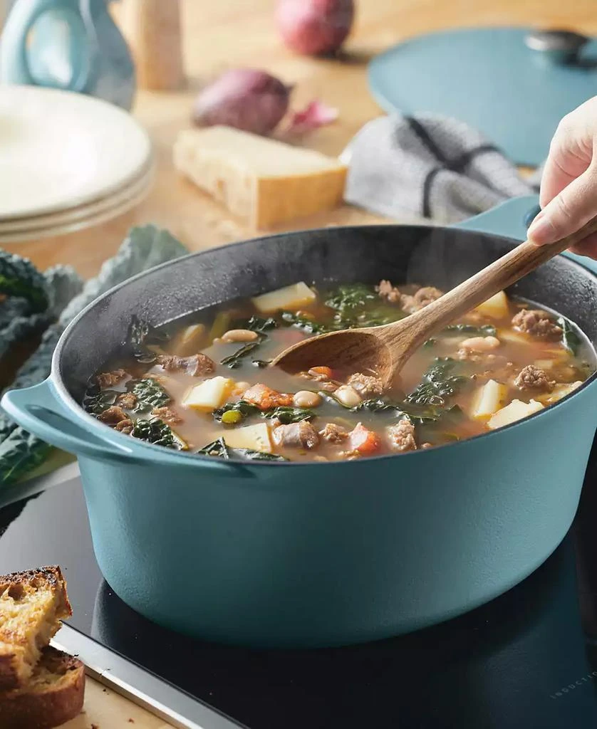 Rachael Ray Nitro Cast Iron 6.5 Quart Dutch Oven 4