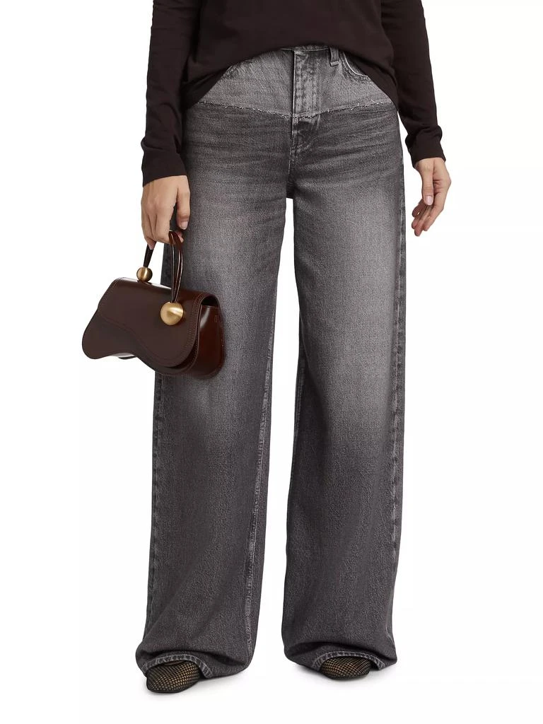 Rag & Bone Miramar Sofie Cotton Fleece Jeans 3