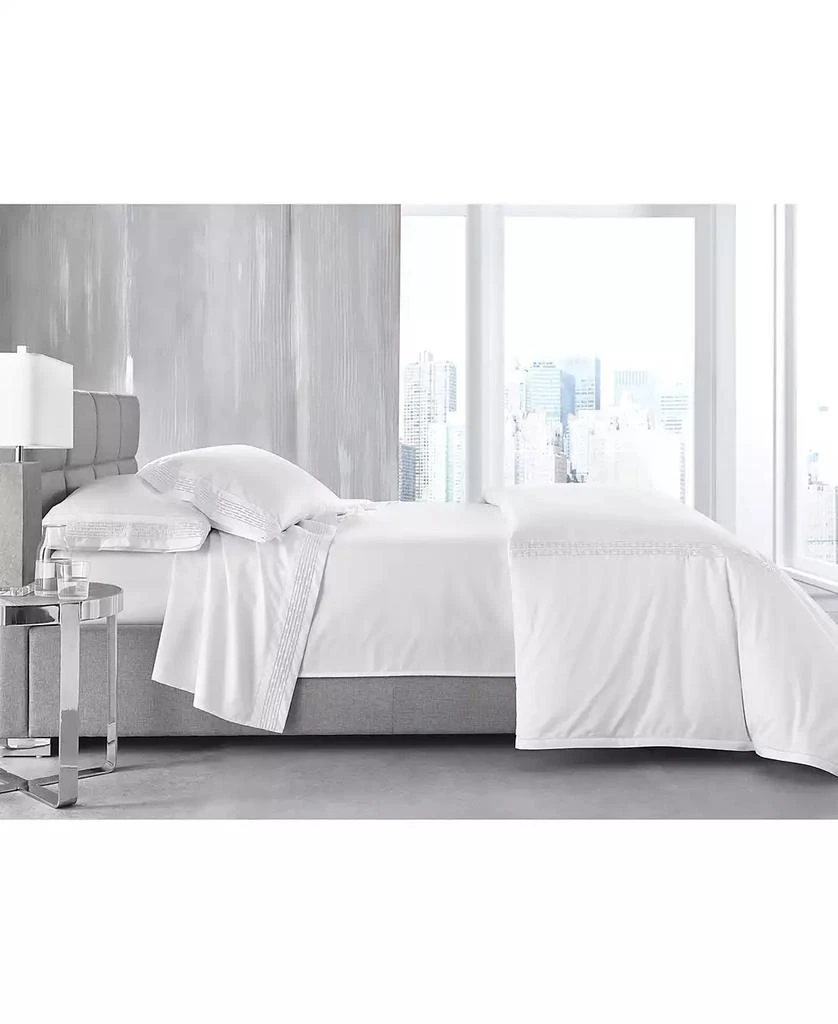 Hotel Collection Chain Links Embroidered 100% Pima Cotton Pillowcase, Standard, Exclusively at Macy’s 3