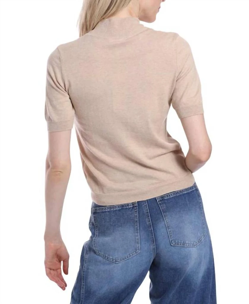 Minnie Rose Minnie Rose - CASHMERE MOCK SWEATER 3