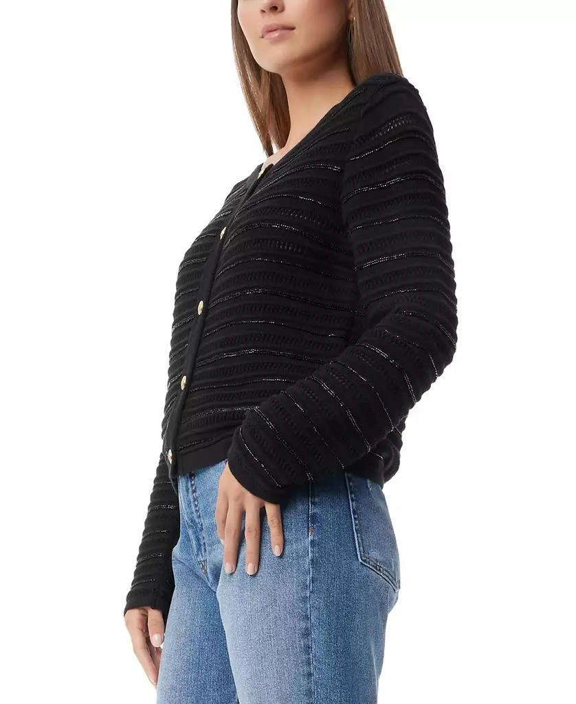 Sam Edelman Women's Ramona Cotton Lightweight Beaded Cardigan Jacket 3