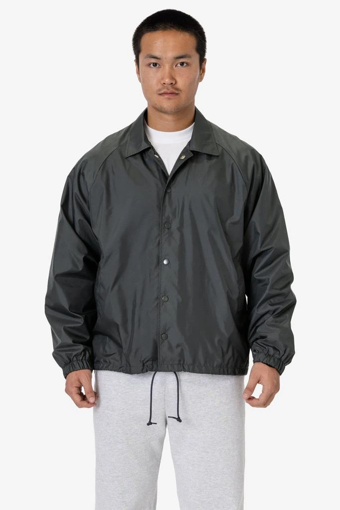 Los Angeles Apparel RNF401 - Nylon Raglan Coaches Jacket 3