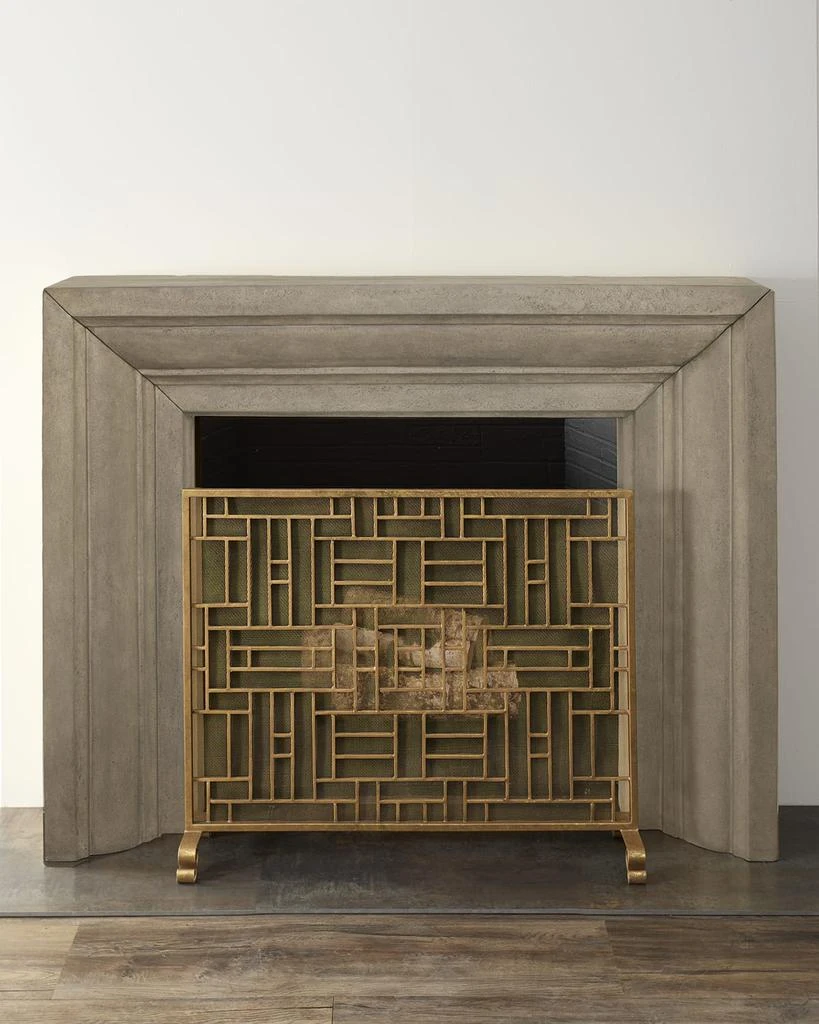 Neiman Marcus Sutton Indoor/Outdoor Fireplace Mantle 3