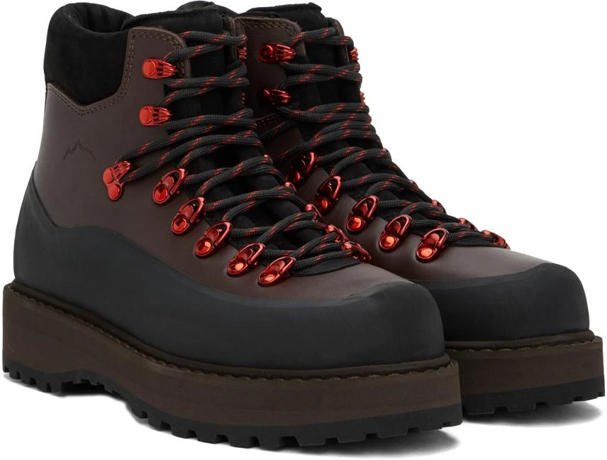 Diemme Brown & Black Roccia Vet Gomma Boots 4