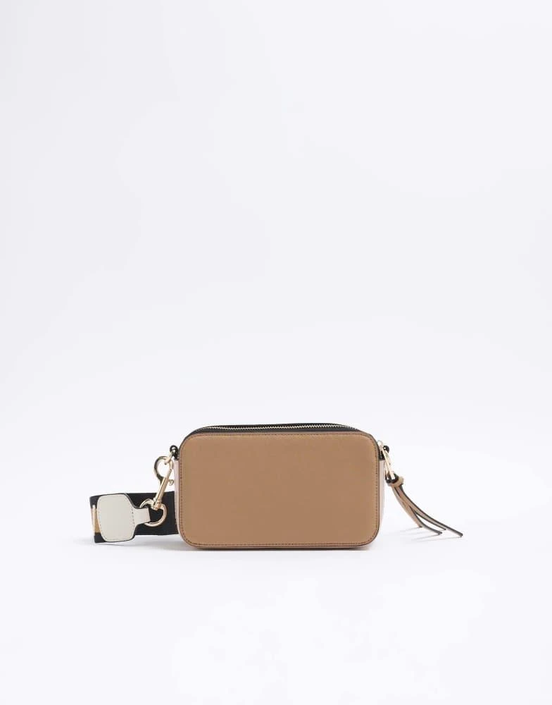River Island River Island Camera cross body bag in beige - dark 3