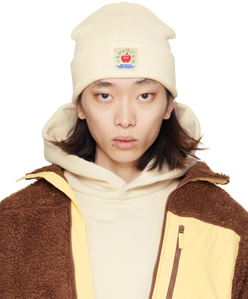 Madhappy Off-White Apple Beanie 1