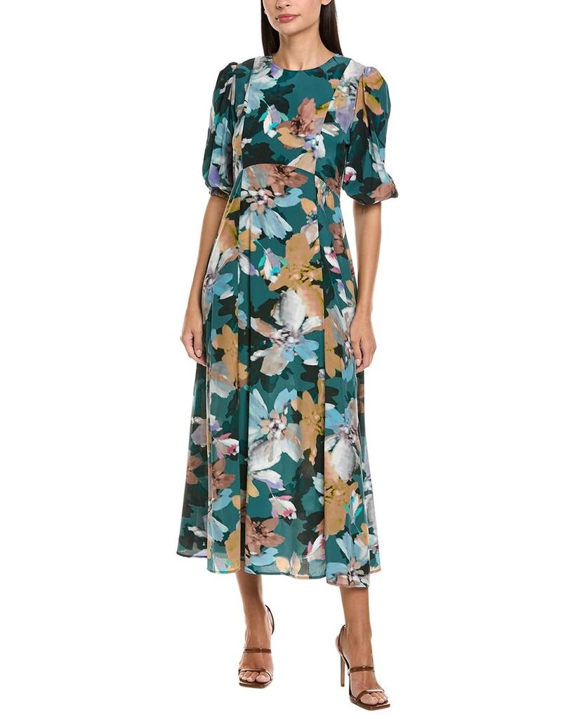 tyler böe Frankie Silk Midi Dress 1