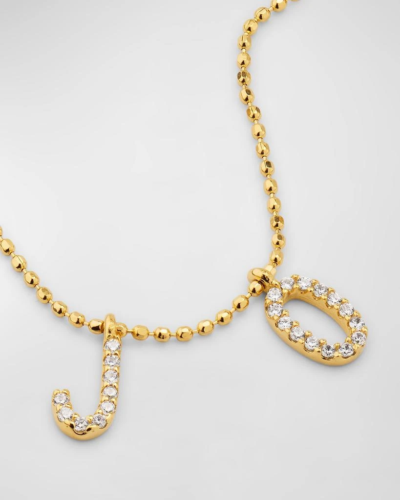 Tai 14K Gold-Plated Sterling Silver 2-Letter Personalized Necklace 3