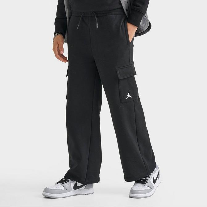 Jordan Girls' Jordan Y2K Fleece Open Hem Cargo Pants