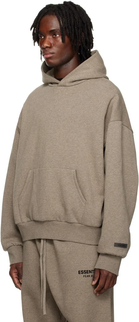 Essentials Gray Classic Hoodie 4