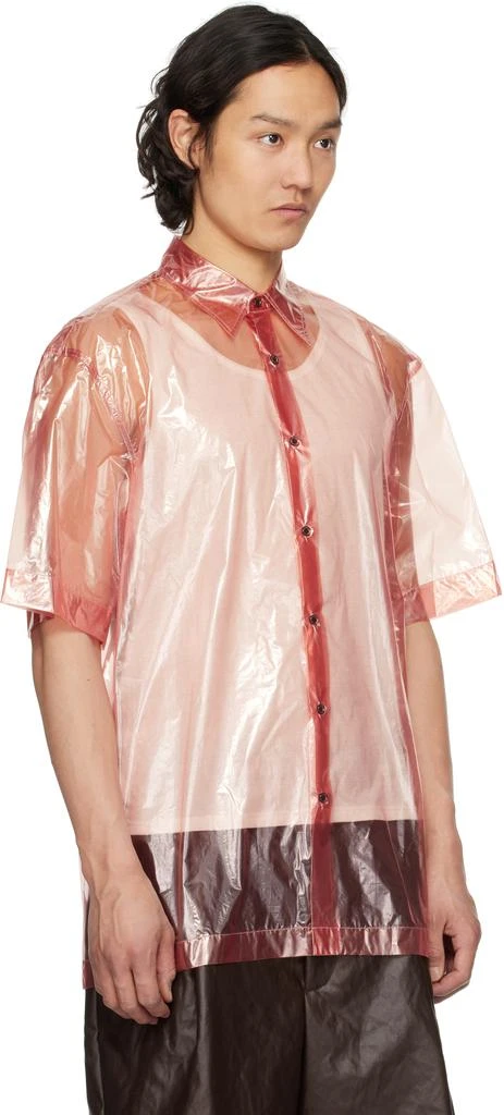 Dries Van Noten Pink Sheer Shirt 2