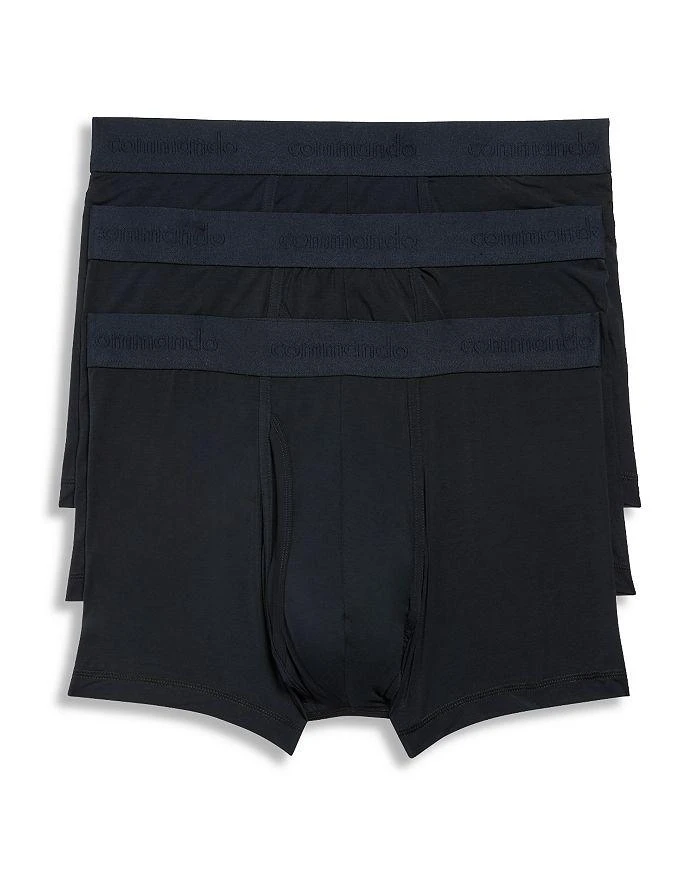 Commando Micro Modal Relaxed Fit Trunks, Pack of 3