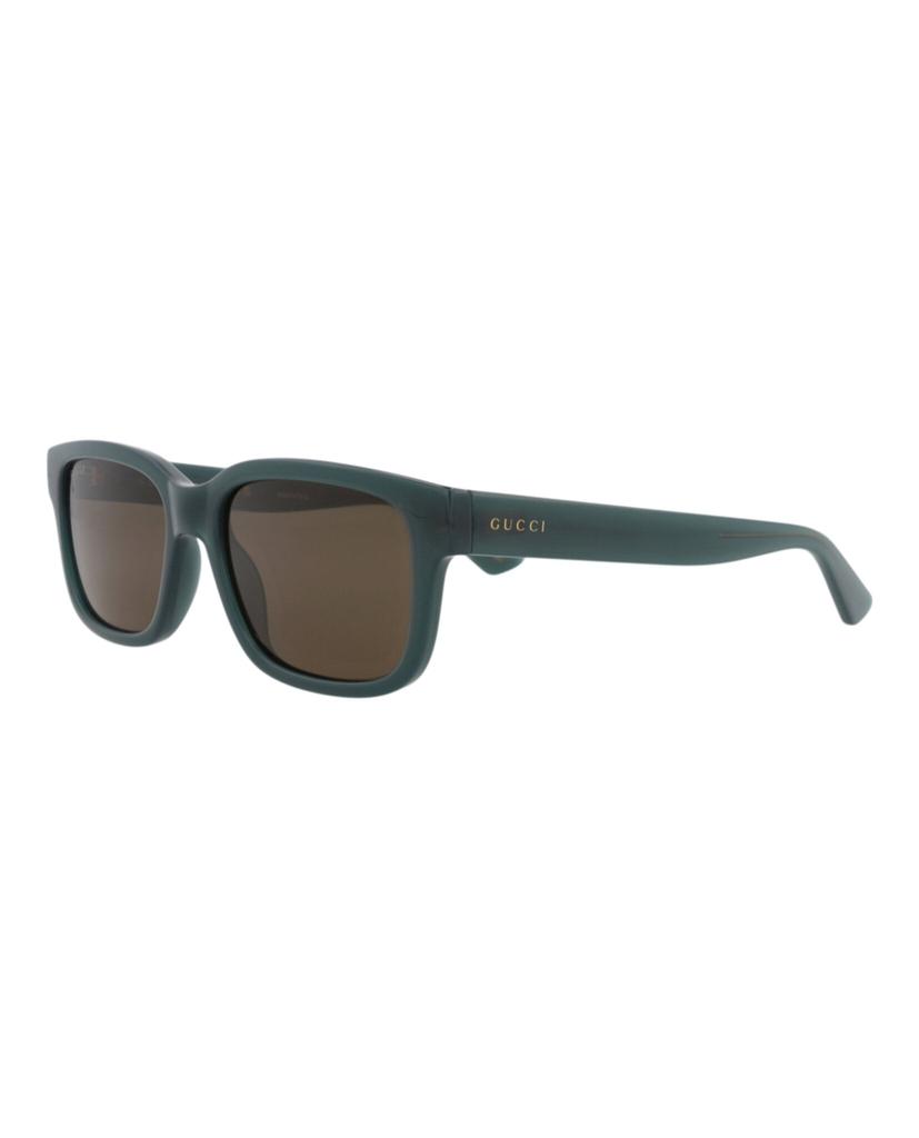 Gucci Square-Frame Injection Sunglasses