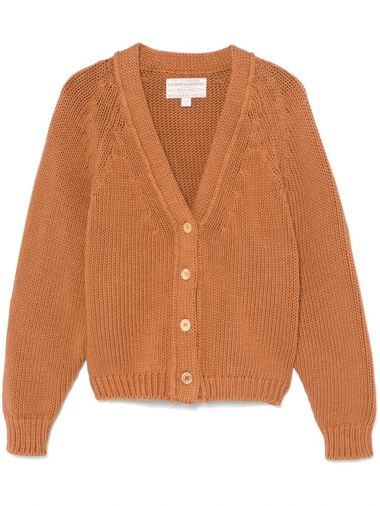 Filson Filson W`S 3Gg Rustic Cotton Cardigan Clothing 1
