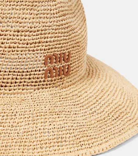 Miu Miu Raffia hat 3