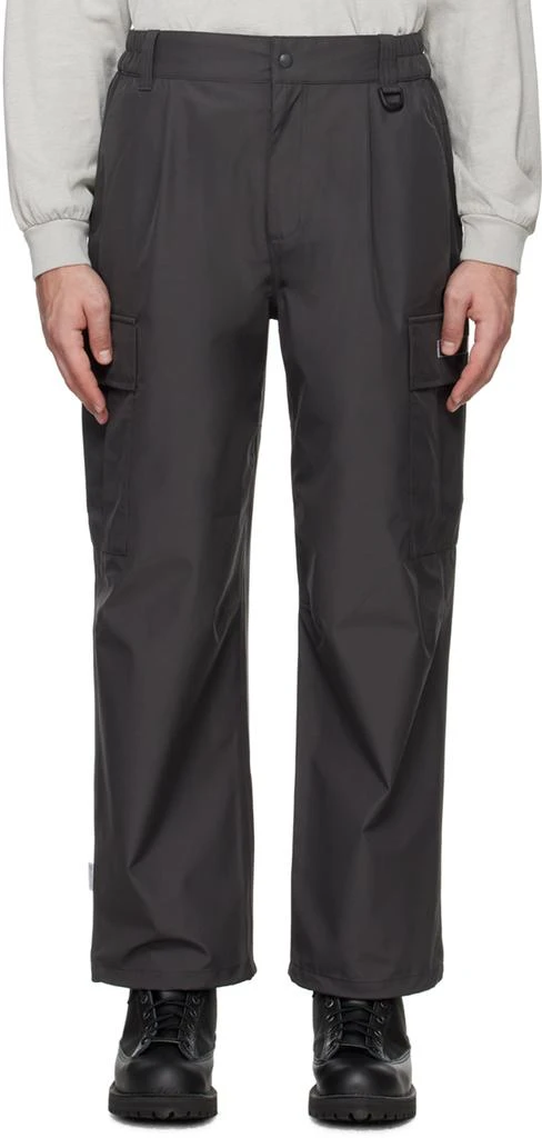 thisisneverthat Black Active Tour Cargo Pants 1