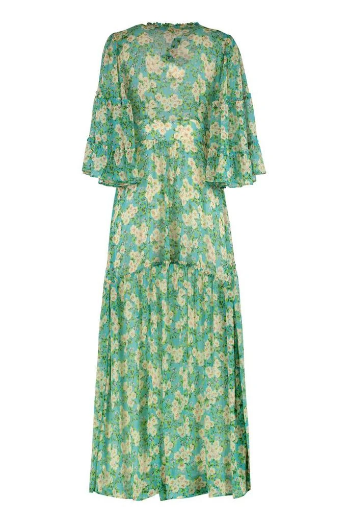 bytimo green dress ByTiMo Satin Maxi Dress Boho main image 1