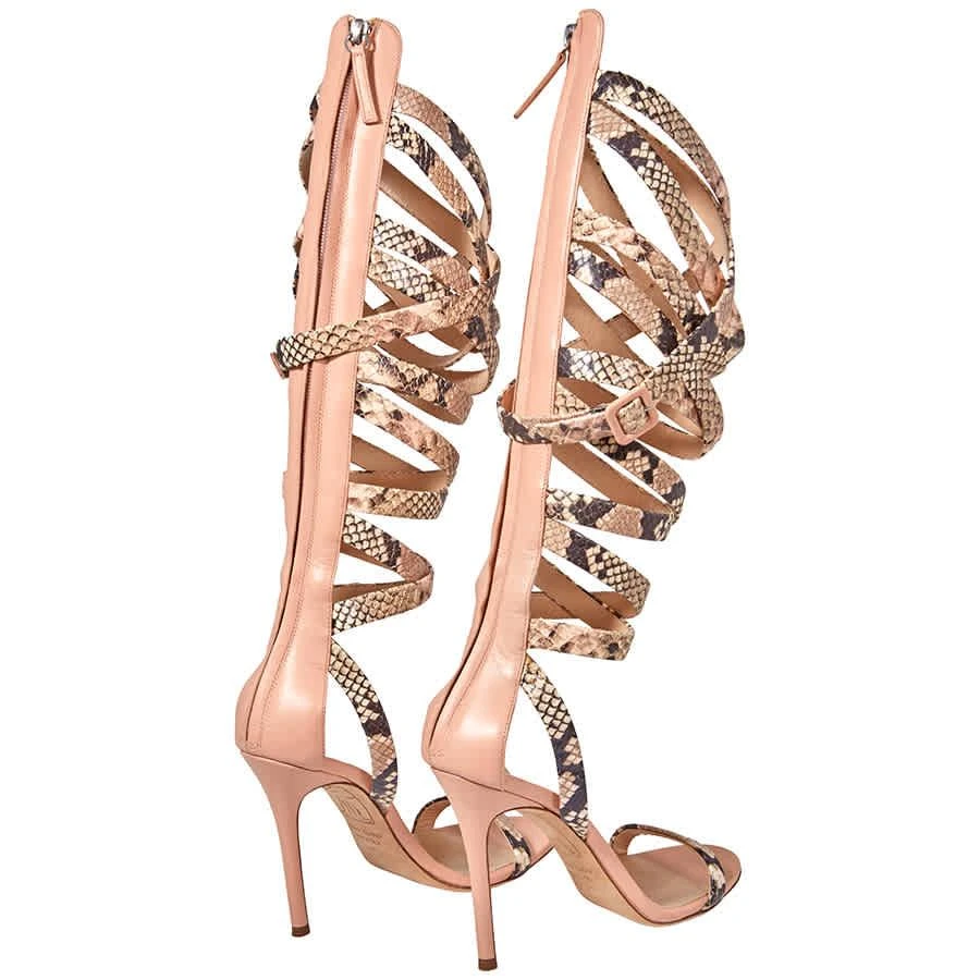 Giuseppe Zanotti Open Box - Giuseppe Zanotti Ladies Sandal Knee Gladiator Sandals 3