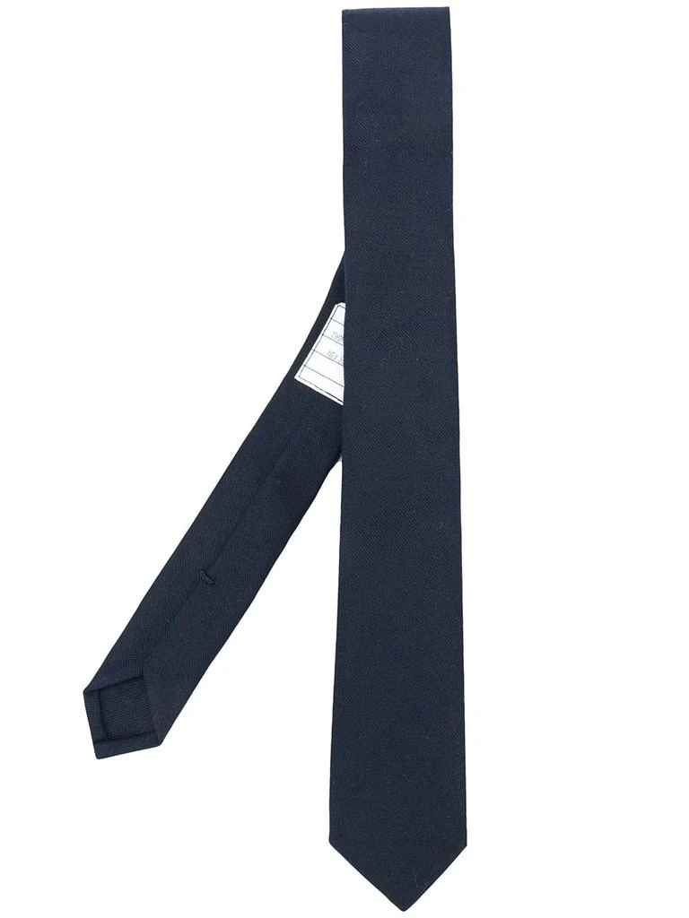 Thom Browne 4-Bar pointed tie - men -  -  - Blue 1