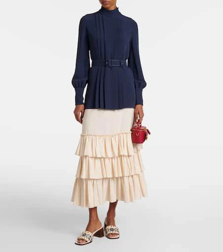 Valentino County 60 Rockstud embroidered mules 3