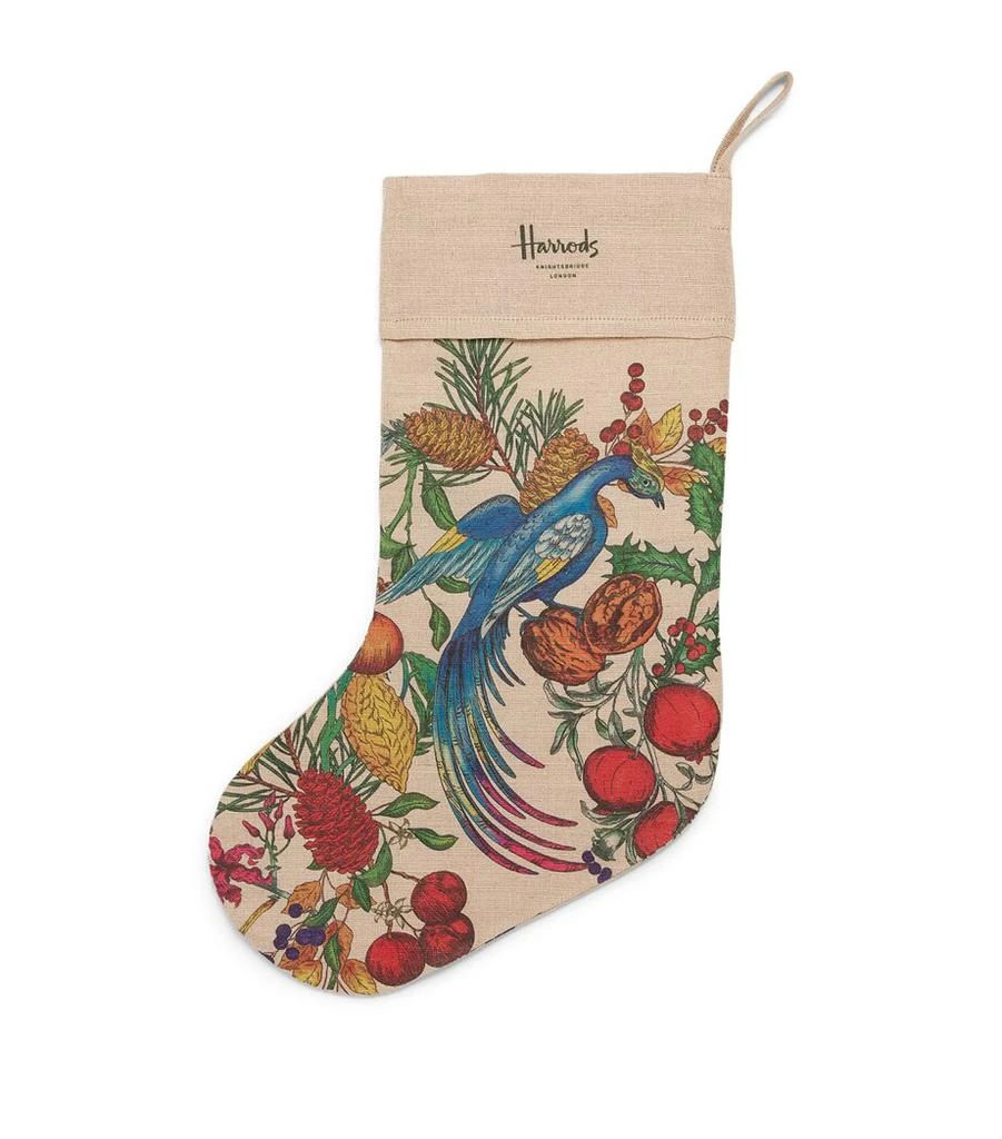 Harrods The Great Feast Jacqaurd Stocking 1