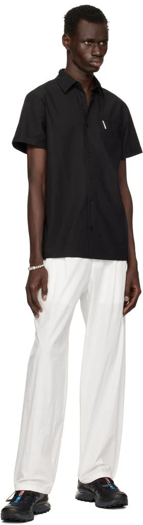 Hyein Seo Black Pin Short Sleeve Shirt 4