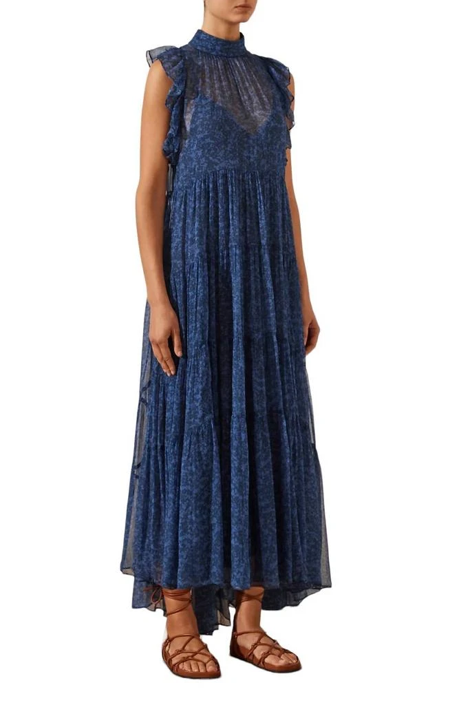 Shona Joy SALDANHA HIGH NECK TIERED MAXI DRESS 4