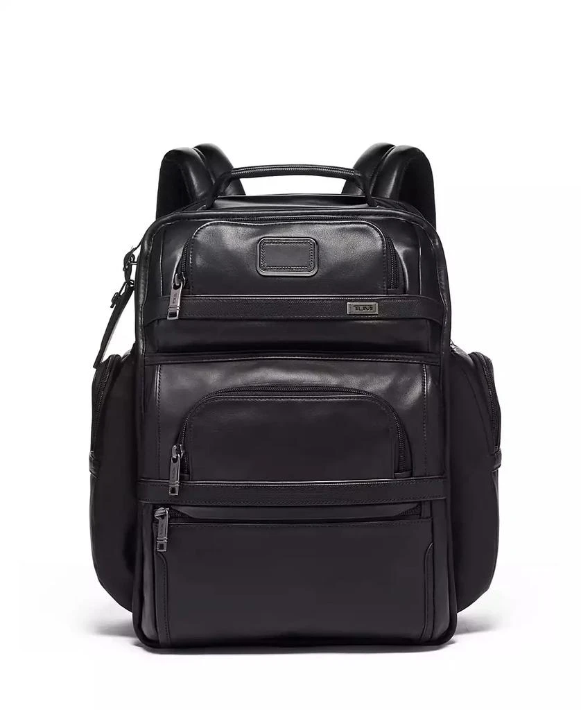 Tumi Alpha 3 Leather Brief Backack 1
