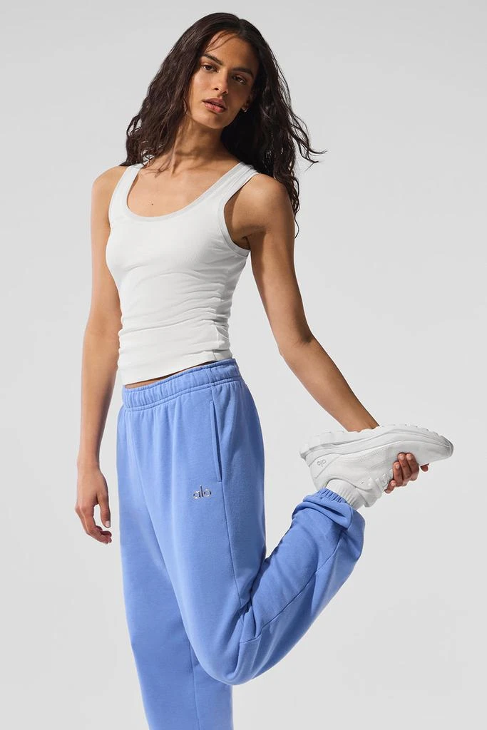 Alo Accolade Sweatpant - Crystal Clear Blue 5