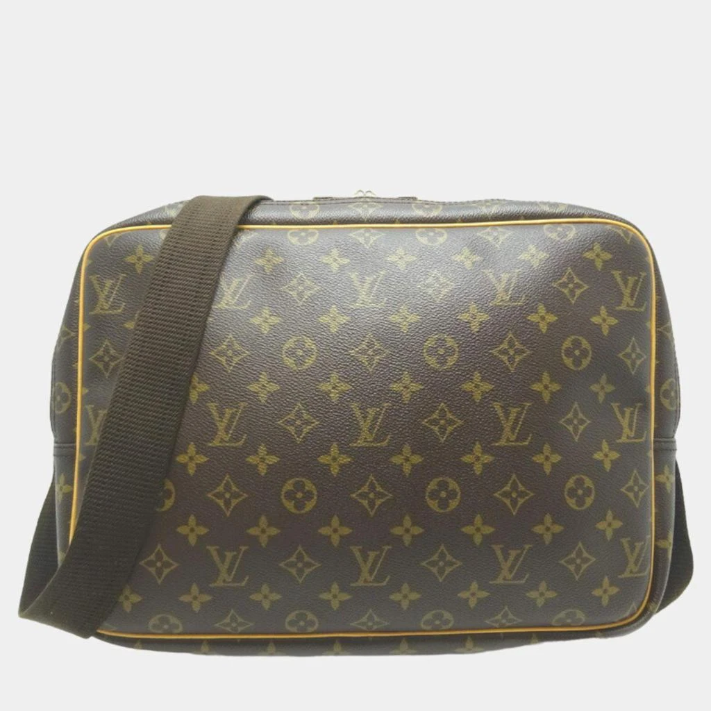 Louis Vuitton Louis Vuitton Brown Monogram Canvas Reporter GM Crossbody Bag 2