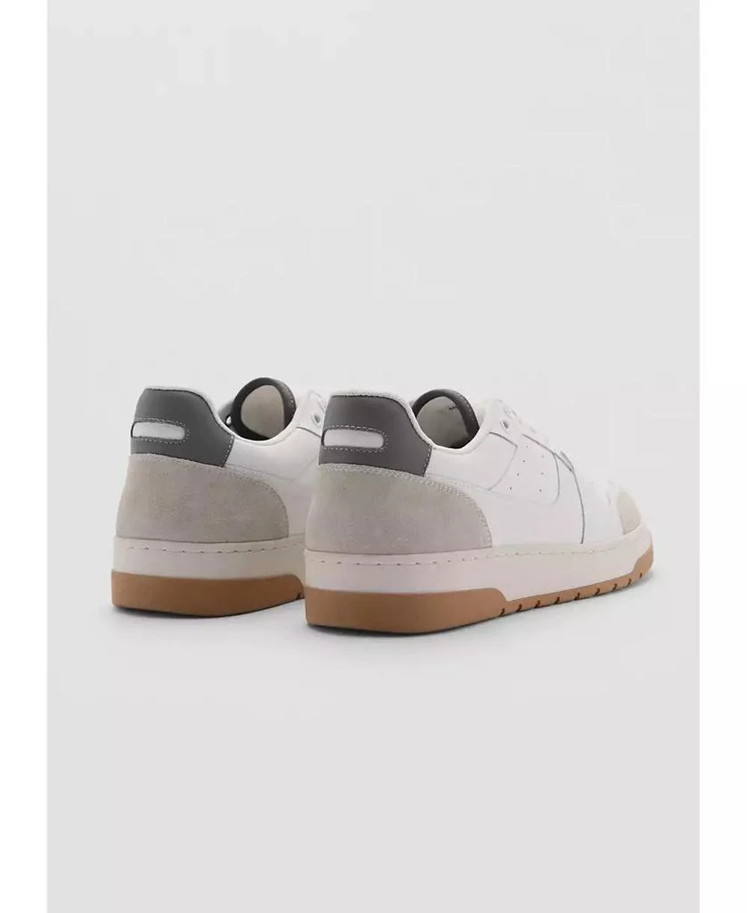 Mango Men's Leather Mixed Sneakers 2