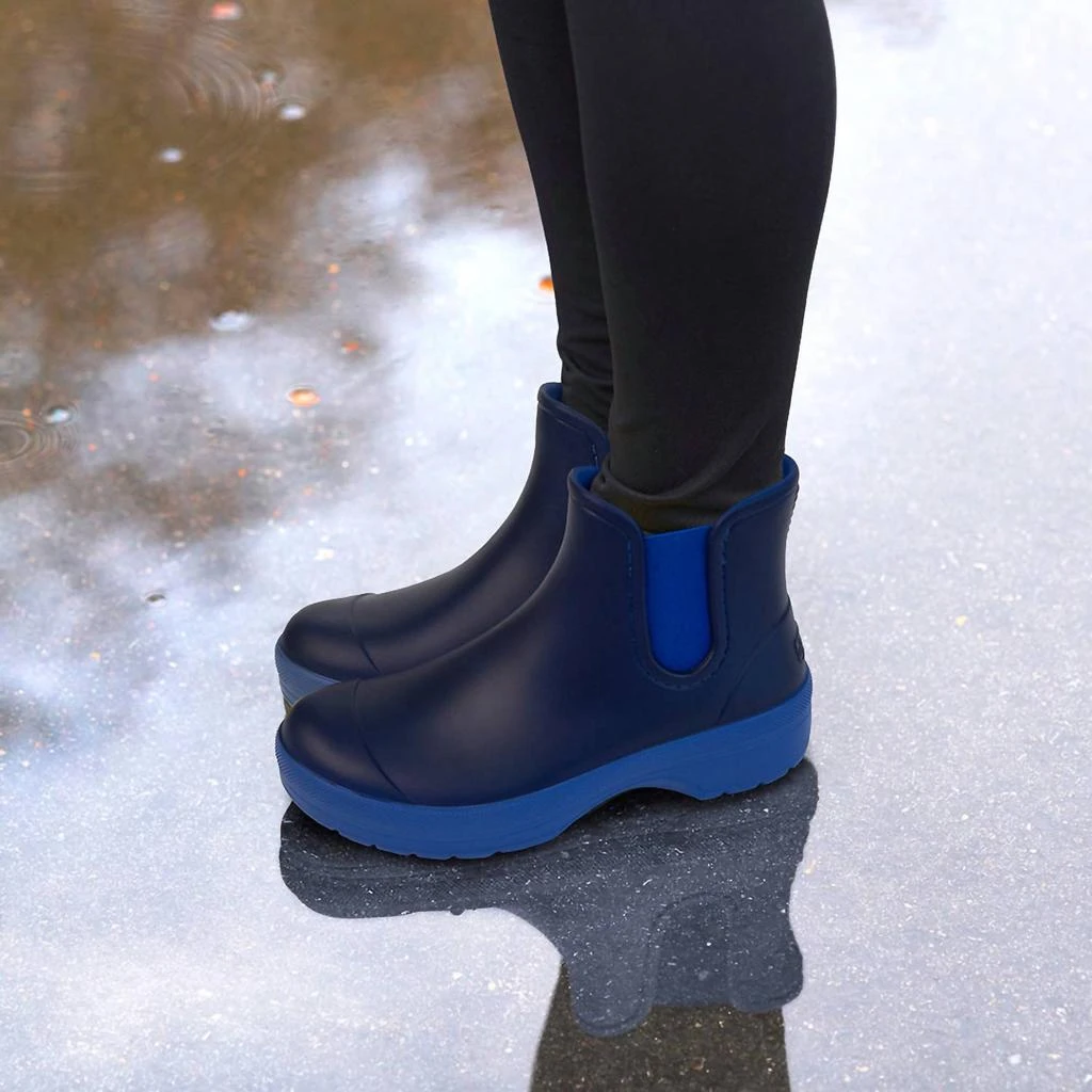 Dansko Karmel Rain Boot in Blue 4