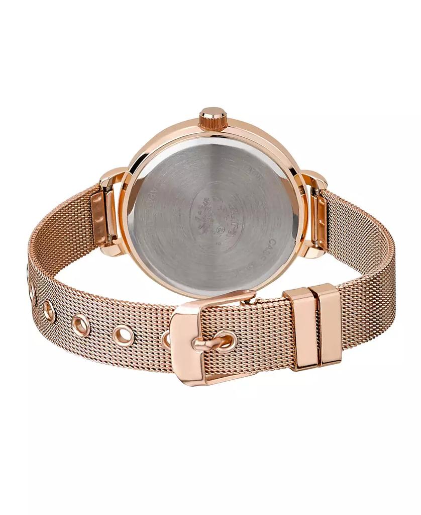 Laura Ashley Rose Gold Mesh Watch - Women's Quartz Watches
