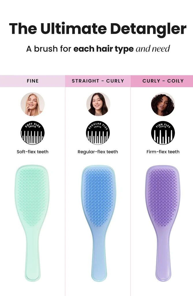 Tangle Teezer Ultimate Detangler Hairbrush for Fine & Fragile 10