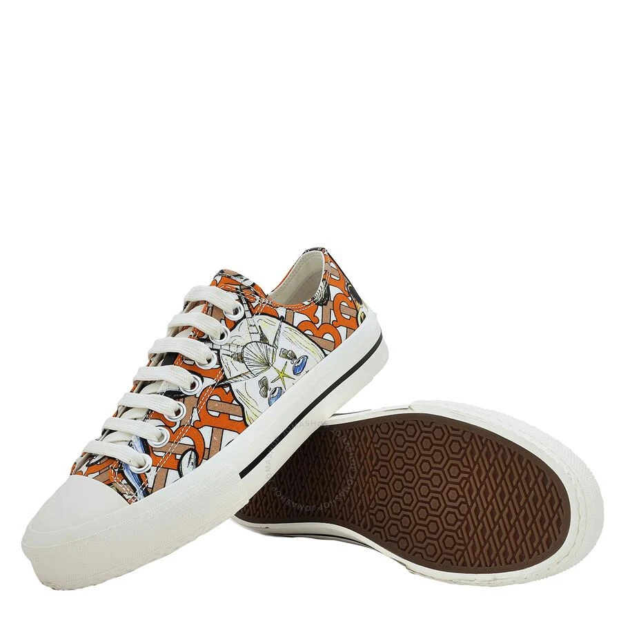 Burberry Larkhall Graphic-Print Low Top Sneakers 2