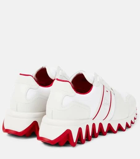 Christian Louboutin Nastroshark Donna leather and canvas sneakers 3