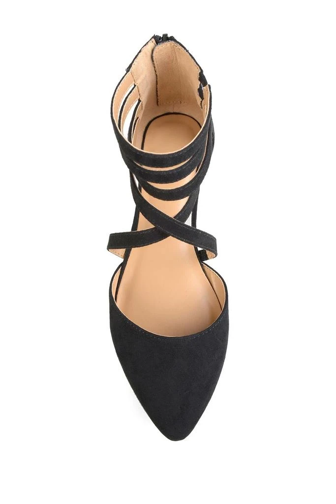 Journee Collection JOURNEE Marlee Ankle Strap Flat 4