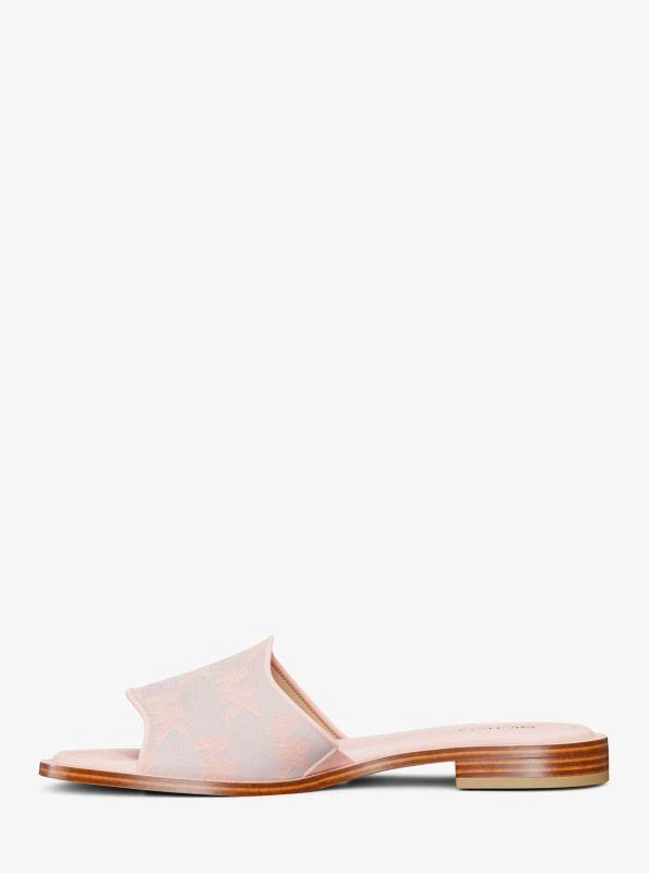 Michael Kors Hannah Logo Jacquard Slide Sandal 3