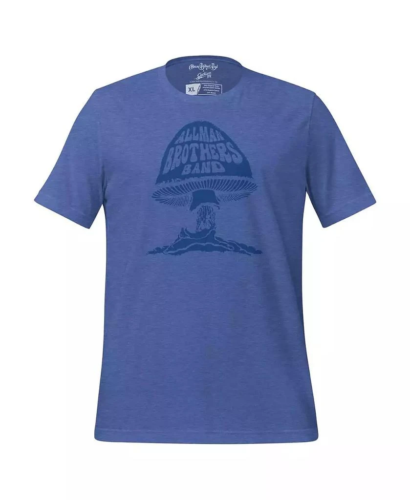 Section 119 Men's and Women's Blue The Allman Brothers Band Logo Tri-Blend T-Shirt 1