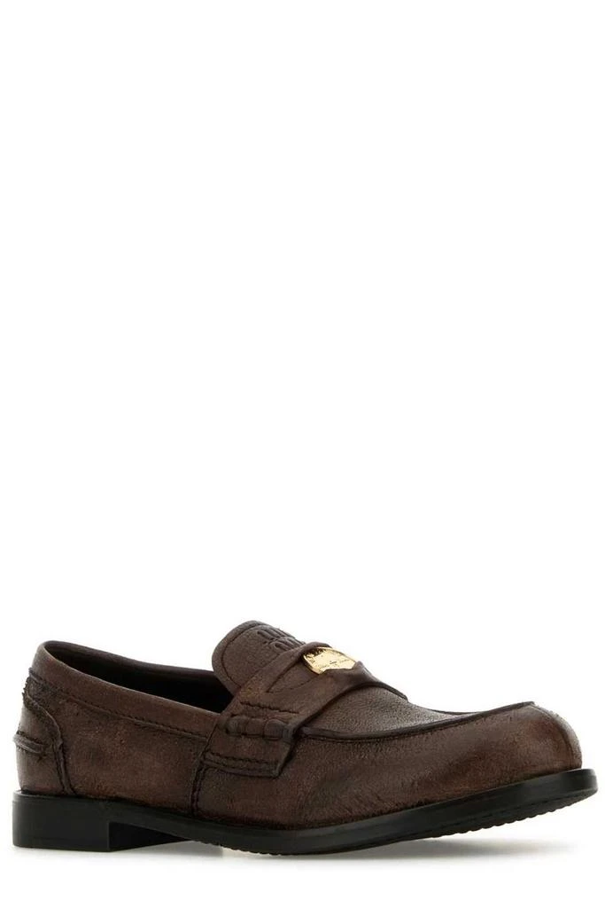 Miu Miu Miu Miu Slip-On Penny Loafers 2