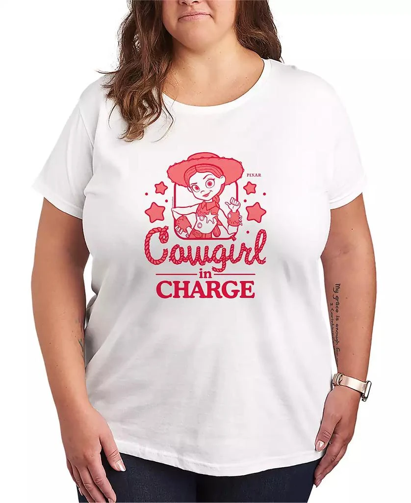 Hybrid Apparel Plus Size Toy Story 5 Cowgirl in Charge Short-Sleeve Graphic T-Shirt