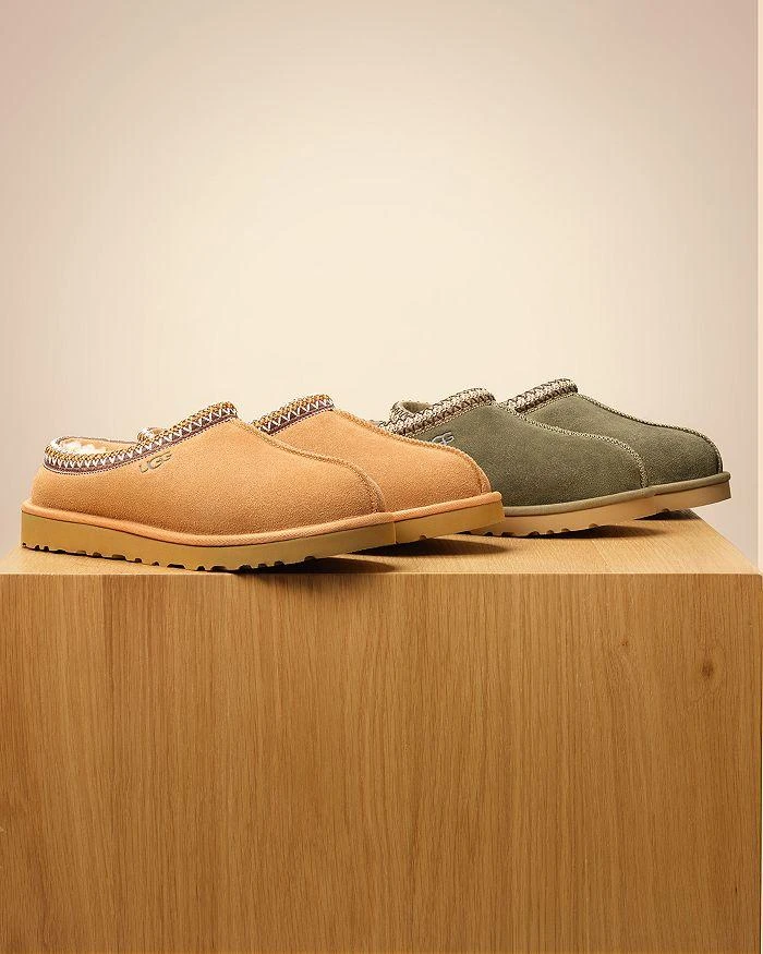 UGG Men's Tasman II Suede & Shearling Slippers 11
