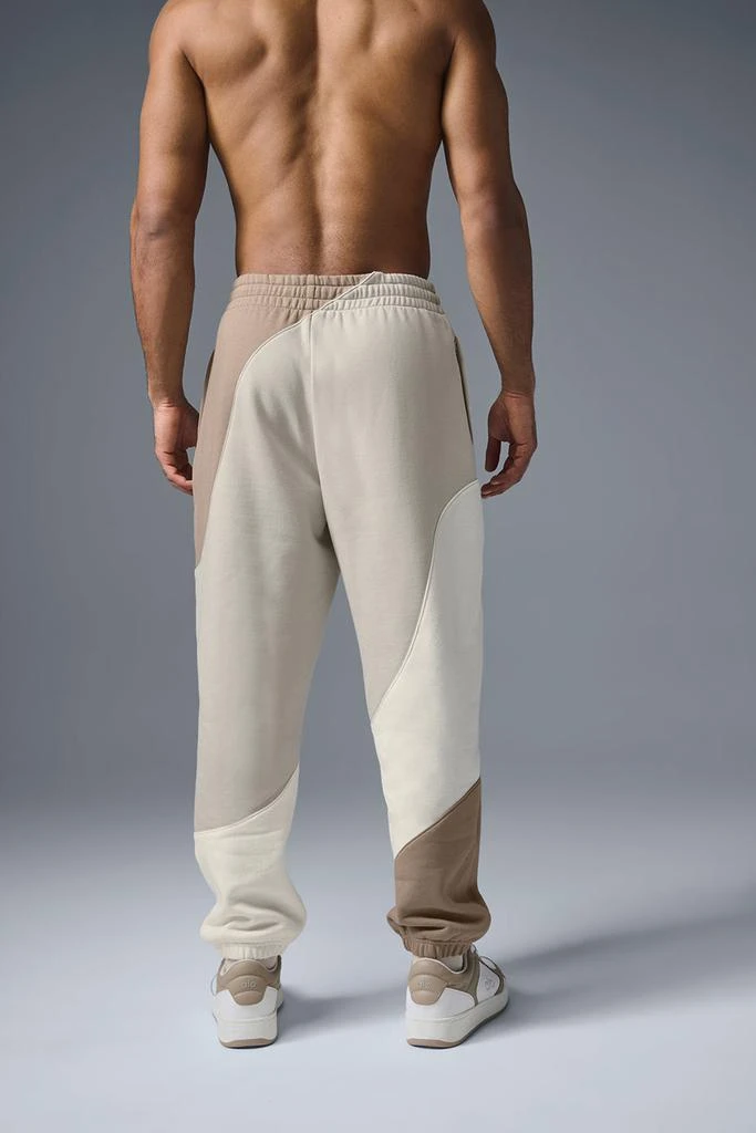 Alo Make Waves Sweatpant - Ivory/Bone/Gravel 3