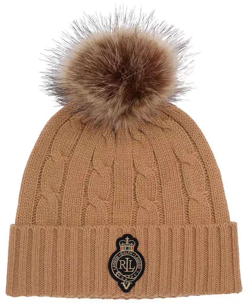 Ralph Lauren Cable Crest Patch Hat