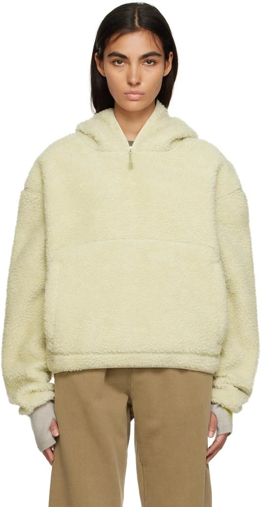 Entire Studios Beige Fluffy Hoodie